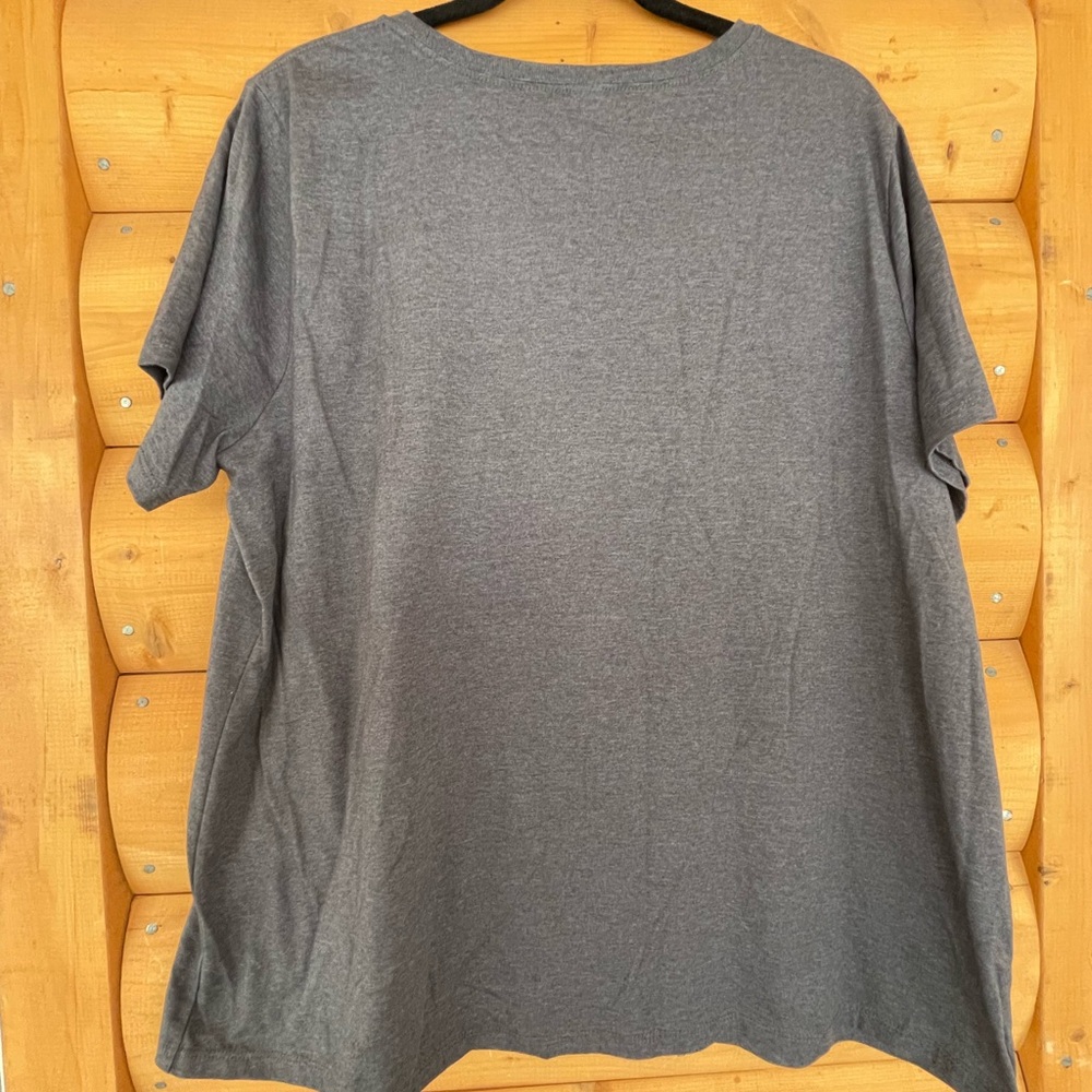 Thankful Mama Thanksgiving Holiday Graphic Tee. Plus Size 2X - Picture 5 of 6